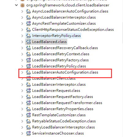 LoadBalancerAutoConfiguration